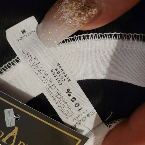 Trinity Titans Long Sleeve Baseball Tee - M - Picture 3 of 5